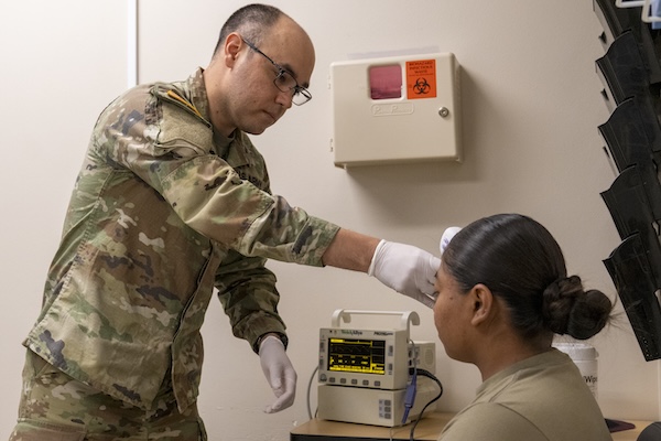 AR-MEDCOM units provide training, medical support during Global Medic, Mojave Falcon 25