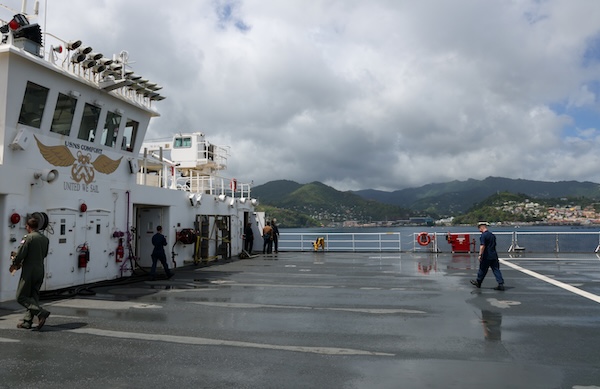 USNS COMFORT DEPARTS GRENADA DURING CONTINUING PROMISE 2025
