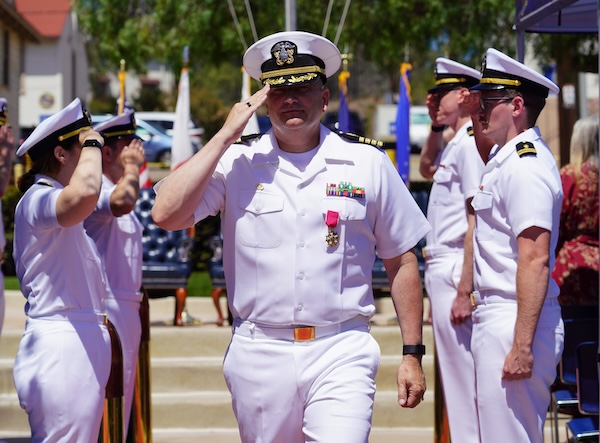 Naval Health Research Center Holds Change of Command Ceremony