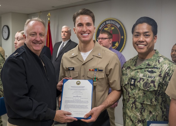 Charting a New Course: Nebraska native commissioned on the path to Navy Medicine