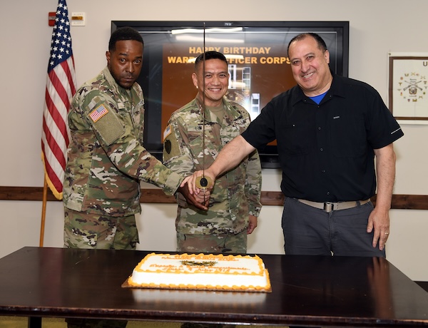 Army MEDLOG leaders mark 107th birthday of warrant officer corps