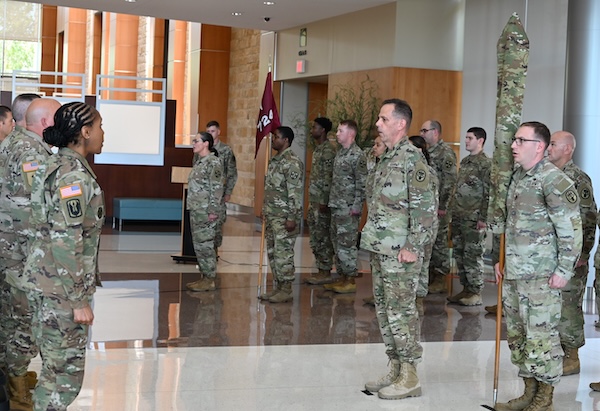 The 7240th Medical Support Unit assumes mission Fort Hood DRC