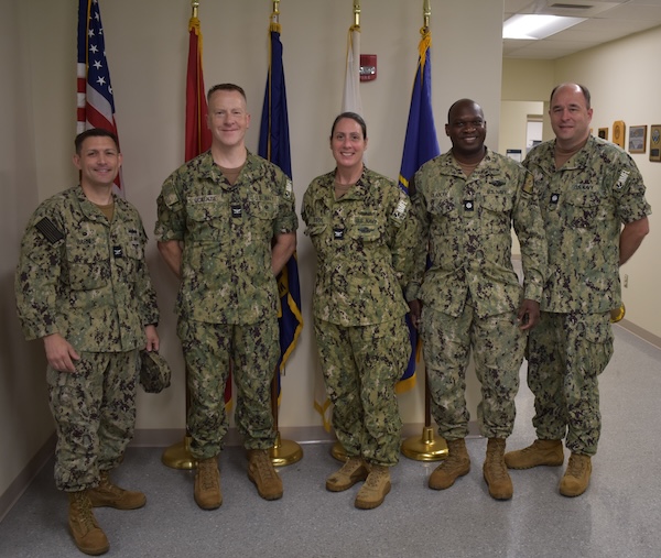 NMFL Leaders Visit Naval Medical Readiness Logistics Command