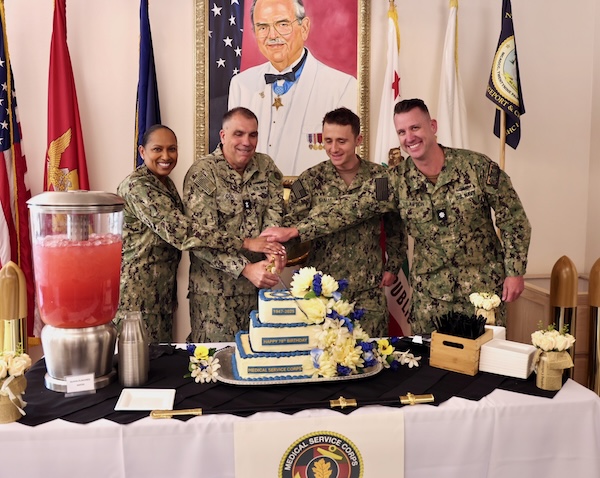 Medical Service Corps Chief visits NMRTC Twentynine Palms for Corps’ 78th Birthday