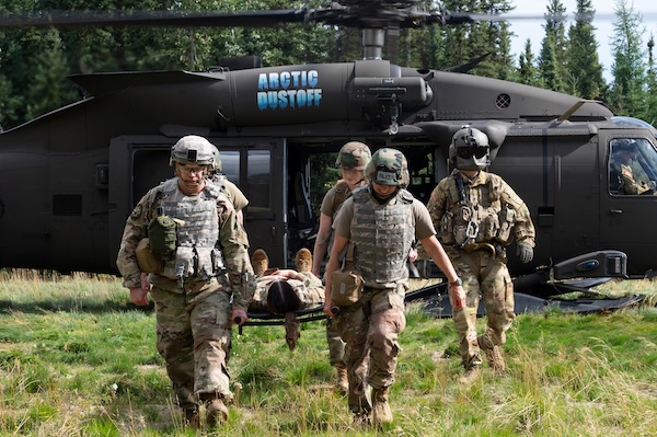 Under Fire and Under Pressure 168th Medics Train for Real-World Combat Casualty Care