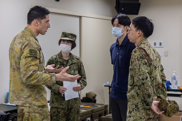U.S.-Japan-Australia Medics Come Together to Support Yama Sakura 89